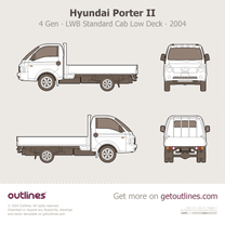 2018 JAC Shuailing i3 Standard Cab ∙ LWB ∙ i3-T330 Pickup Truck blueprint